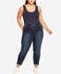 Фото #14 товара Plus Size Stretch Girlfriend Tall Length Jean