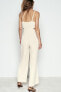 CUT-OUT WIDE-LEG JUMPSUIT