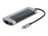 Фото #8 товара Delock 87767 - Wired - USB 3.2 Gen 1 (3.1 Gen 1) Type-C - 100 W - 1.4/2.2 - 10,100,1000 Mbit/s - Grey