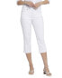 Фото #1 товара Nydj Waist Match Optic White Relaxed Jean Women's M