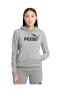 Фото #1 товара ESS Logo Hoodie Kadın Sweatshirt Gri XS-XL