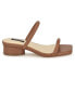 Фото #2 товара Women's Morella Square Toe Slip-On Dress Sandals