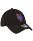 Фото #3 товара Men's Black New York Mets Alternate Team Classic 39THIRTY Flex Hat
