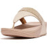 Фото #3 товара FITFLOP Lulu Opul-Trim Leather Toe-Post sandals