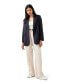 ფოტო #1 პროდუქტის Women's Love & Mercy Striped Blazer