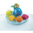 Фото #1 товара игрушка для ванной - Smoby - Набор "Остров морских жителей" состоит из: плавучего островка, 4 различные зверюшки и мальчик, в ките-лодочке. Возраст от 12 месяцев.