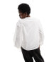 Фото #3 товара Monki v neck blouse with balloon sleeves in white