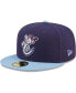 Фото #2 товара Men's Navy Corpus Christi Hooks Authentic Collection 59FIFTY Fitted Hat