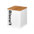 Фото #2 товара Коробка для печенья и булочек Белый Металл 13,7 x 16,5 x 14 cm (6 штук)