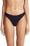 Фото #1 товара Shoshanna 263931 Women's Hipster Beach Black Bikini Bottom Swimwear Size L