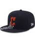 Фото #1 товара Men's Navy Cleveland Guardians Meteor 59FIFTY Fitted Hat