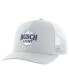 ფოტო #2 პროდუქტის Men's Gray Ross Chastain Busch Light Four Hit Trucker Adjustable Hat