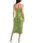 Sachin & Babi Sanza Sequin Midi Dress Women's Green 12