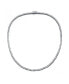 ფოტო #1 პროდუქტის Flawless Tennis Necklace with Round Shape Cubic Zirconia