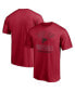 Фото #1 товара Men's Red Atlanta Falcons Hometown Rise Up T-shirt