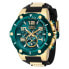Invicta 40891 Men's Speedway Green Dial Two Tone Strap Watch