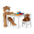 Фото #2 товара Kindertisch mit 2 Stühlen weiß/natur