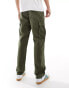 Levi's XX cargo straight fit trousers in dark green