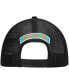 ფოტო #2 პროდუქტის Men's Black Miami Dolphins Shade Trucker 9Fifty Snapback Hat