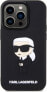 Фото #3 товара Karl Lagerfeld Etui Karl Lagerfeld KLHCP14X3DRKINK Apple iPhone 14 Pro Max czarny/black hardcase Rubber Ikonik 3D