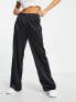 Фото #3 товара ASOS DESIGN satin pull on trousers black