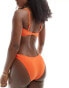 Фото #4 товара ASOS DESIGN high leg bikini bottom in orange