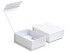 White gift box for jewelry set VG-6 / AW