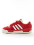 Фото #3 товара adidas Originals Rivalry Low trainers in retro red and off white