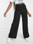 Фото #1 товара New Look wide leg tailored trouser in black