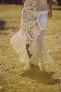 Фото #11 товара Платье миди из кружева кроше — limited edition ZARA