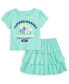 ფოტო #4 პროდუქტის Toddler Girls Flower Market Top & Skirt, 2 Piece Set, Created for Macy's