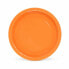 Plate set Algon Disposable Cardboard Orange (36 Units)