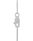 ფოტო #6 პროდუქტის IGI Certified Lab Grown Diamond Solitaire 18" Pendant Necklace (1 ct. t.w.) in 14k White Gold or 14k Gold