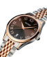 Men's Swiss Classic R Two-Tone Stainless Steel Bracelet Watch 41mm