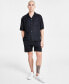 Фото #4 товара Men's Erik Regular-Fit Button-Down Camp Shirt, Created for Macy's
