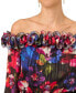 Фото #3 товара Women's Ruffled Off-The-Shoulder Top