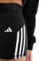 adidas Training Hyperglam 3 inch tight shorts in black