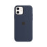 Apple iPhone 12 | 12 Pro Silicone Case with MagSafe - Deep Navy - Cover - Apple - iPhone 12 - 12 Pro - 15.5 cm (6.1") - Navy