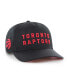 Men's Black Toronto Raptors Contra Hitch Snapback Hat