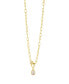 Фото #1 товара Tay Moonstone Charm Chain Necklace