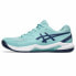 Adult's Padel Trainers Asics Gel-Dedicate 8 Turquoise Light Blue