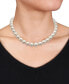 Фото #2 товара Cultured South Sea Cultured Pearl (10-12mm) Graduated 18" Collar Necklace