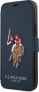 Фото #1 товара U.S. Polo Assn US Polo USFLBKP12MPUGFLNV iPhone 12/12 Pro 6,1" granatowy/navy book Polo Embroidery Collection