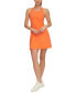 Sport Women's Round-Neck Keyhole-Back Tennis Dress