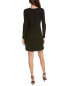 Isaac Mizrahi Mini Sweaterdress Women's Black L