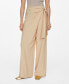 Фото #1 товара Women's Knot Detail Lyocell Trousers
