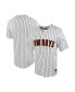 ფოტო #2 პროდუქტის Men's White, Black Oklahoma State Cowboys Pinstripe Replica Full-Button Baseball Jersey