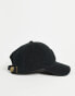 Timberland cotton canvas cap in black