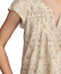 ფოტო #4 პროდუქტის Women's Printed Smocked Top