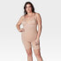 Фото #1 товара ASSETS by SPANX Women's Flawless Finish Plunge Bodysuit - Beige 1X